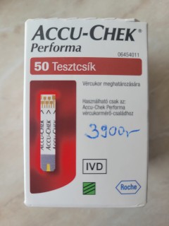 Accu-check Performa vércukor teszt (50x)