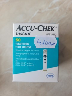Accu-check Instant vércukor teszt (50x)